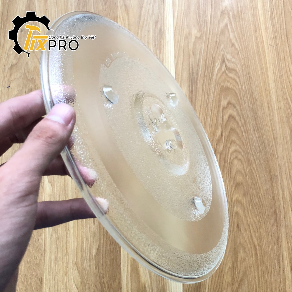Đĩa thủy tinh lò vi sóng 27cm có chấu LVS270-1
