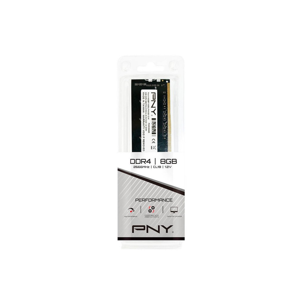 RAM máy tính PNY 8GB (1x8GB) DDR4 2666MHz - Hàng chính hãng - Giá tốt nhất Shopee