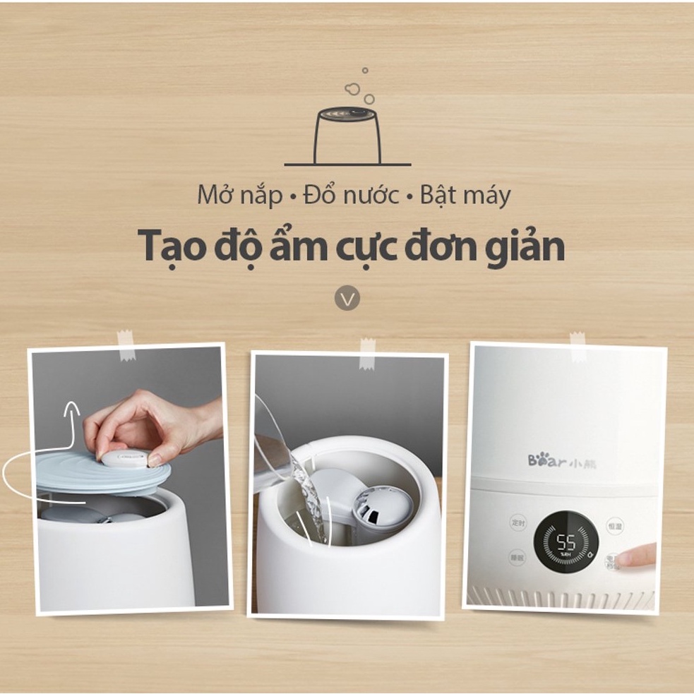 Máy Phun Sương Tạo Ẩm Bear Chính Hãng JSQ-C50Q1