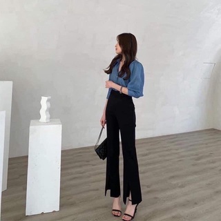 QUẦN TÂY ỐNG LOE XẺ