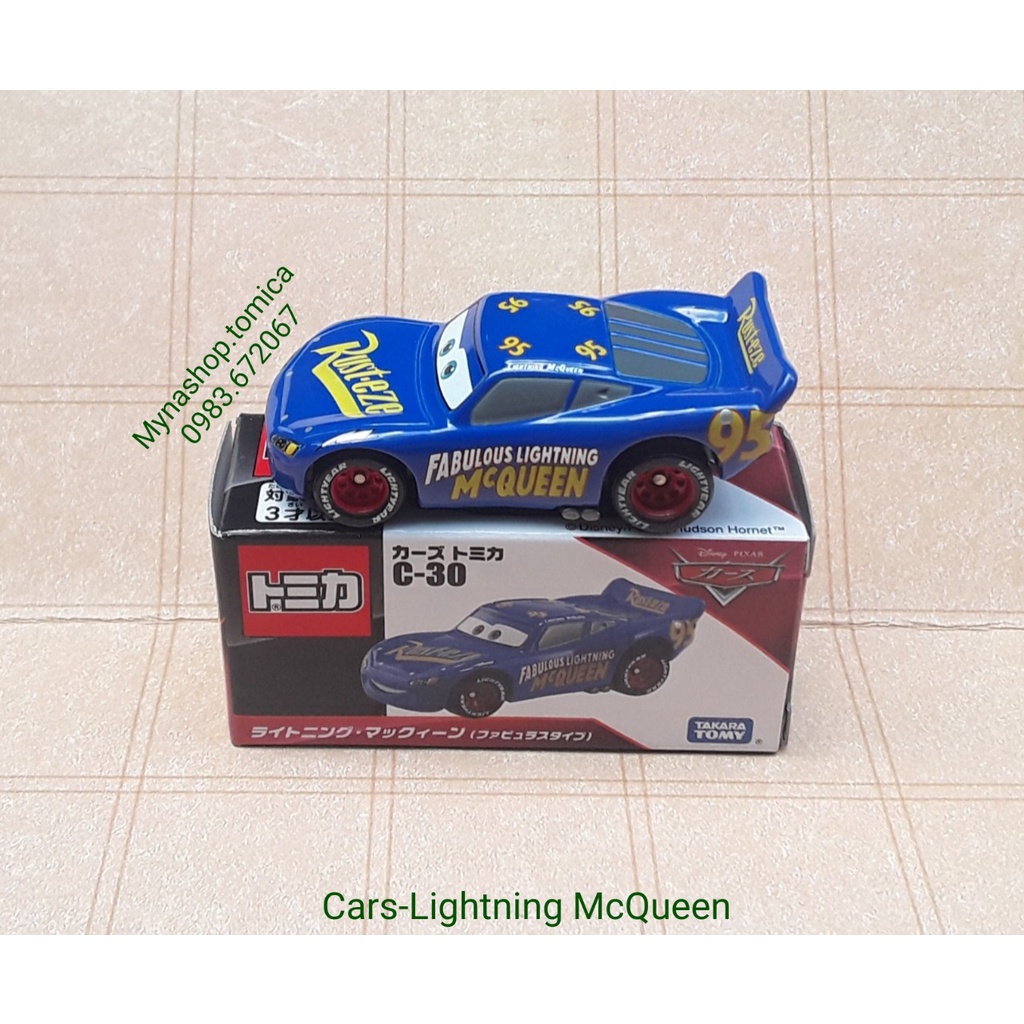 Đồ chơi mô hình tĩnh xe tomica cars Lightning McQueen