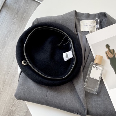 Mũ nồi beret bằng vải len thời trang thu đông dành cho nữ