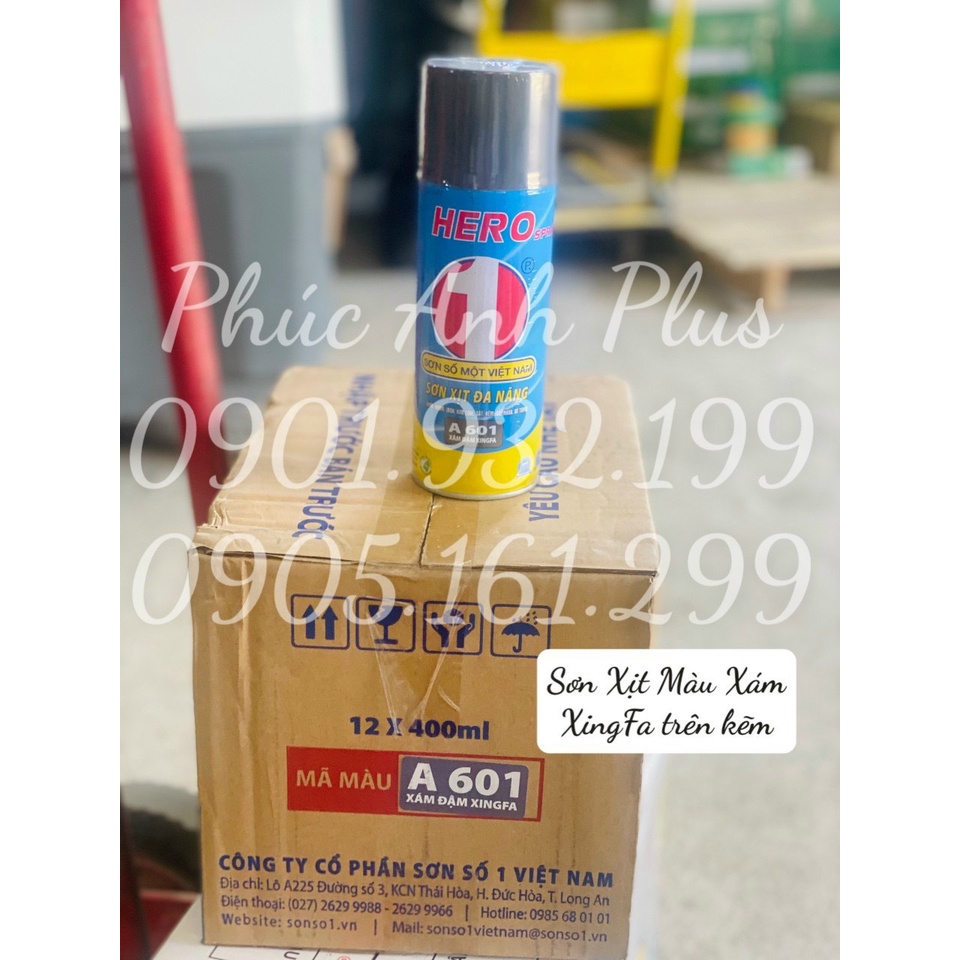 Sơn Xịt Kẽm Hero Số 1