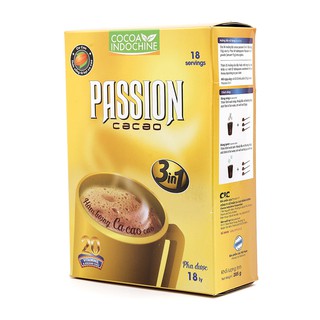 Ca cao hoà tan Passion 3 in 1 - Cocoa Indochine