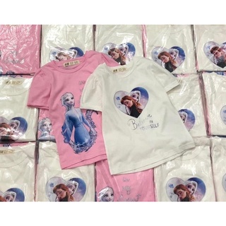Set áo thun Elsa bé gái 2-10Y