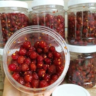 CHÙM RUỘT LẮC MUỐI ỚT HỦ PET 500G - Trùm Ăn Vặt - N FOOD