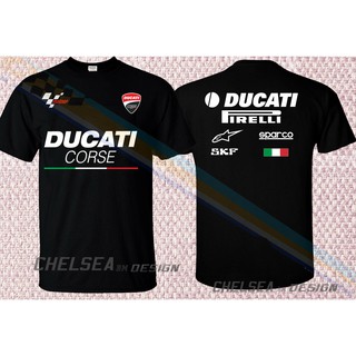 Áo thun thể thao logo siêu mô tô Gp Wbsk Ducati Corse hàng mới thích hợp làm quà Giáng Sinh dành cho nam