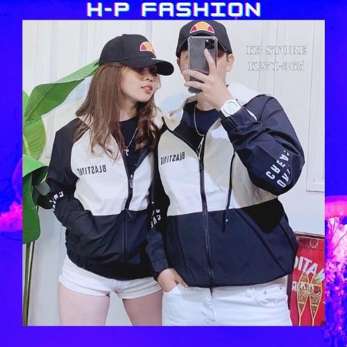 Áo Khoác Cặp Nam Nữ  𝐅𝐑𝐄𝐄 𝐒𝐇𝐈𝐏  Khoác Dù Nam - Nữ 2 Lớp Cao Cấp Có Túi Trong Tiện Lợi HpFashion - AKDC09