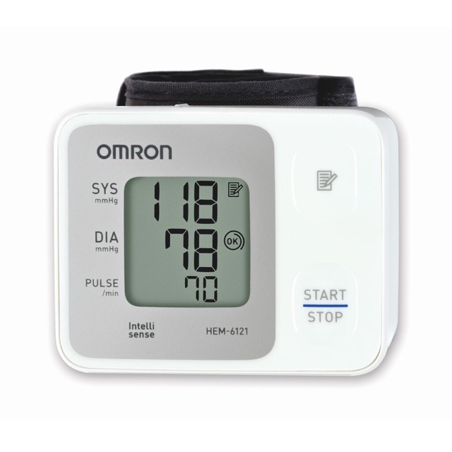 Máy đo huyết áp cổ tay tự động OMRON Hem-6121