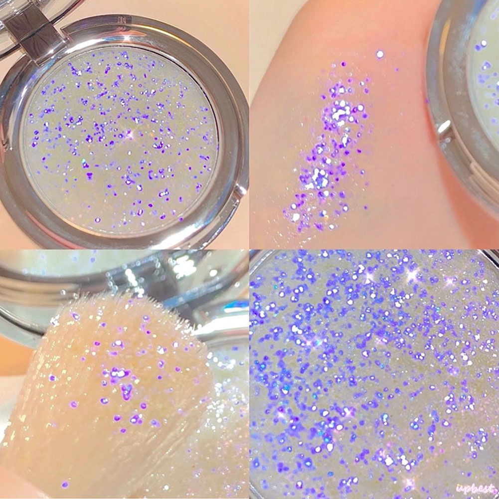 DIKALU Điện Bùng Nổ Mono Eyeshadow Matte Nổi Sequin Nửa Đêm Đảng Eyeshadow Độ Bền Cao trang điểm Tự Nhiên hiệu ứng các kết cấu của nghiền khoai tây là tốt đẹp và mịn màng ❀