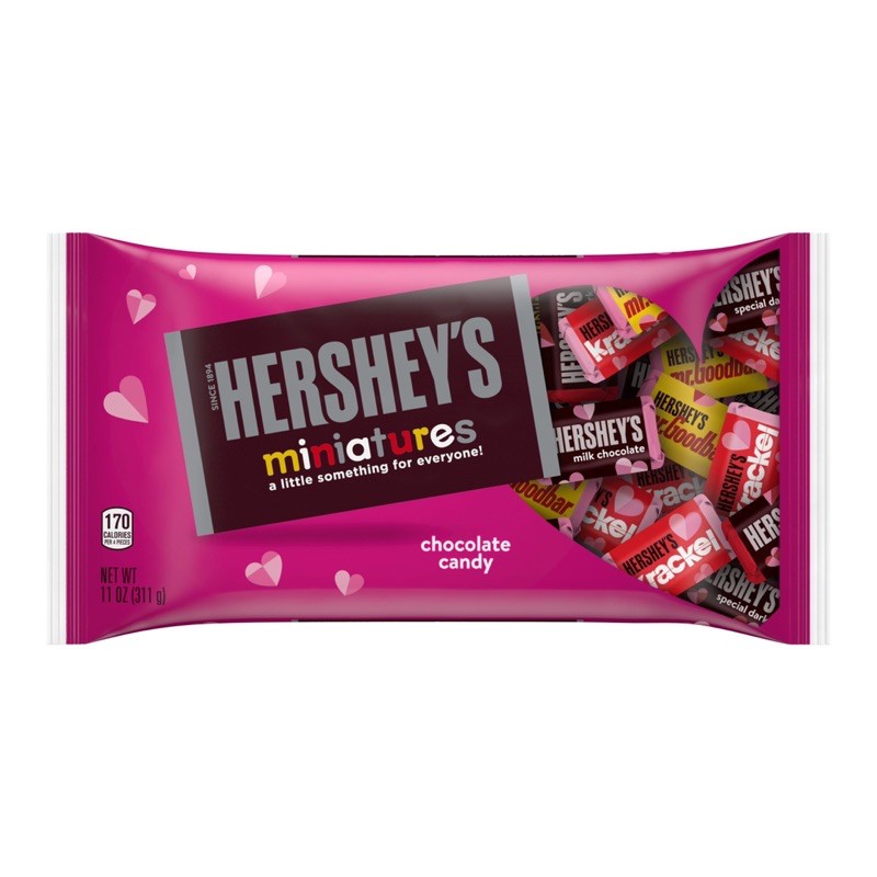 [DATE 12/2022] SOCOLA HERSHEY'S MINIATURES (gói 4 loại)