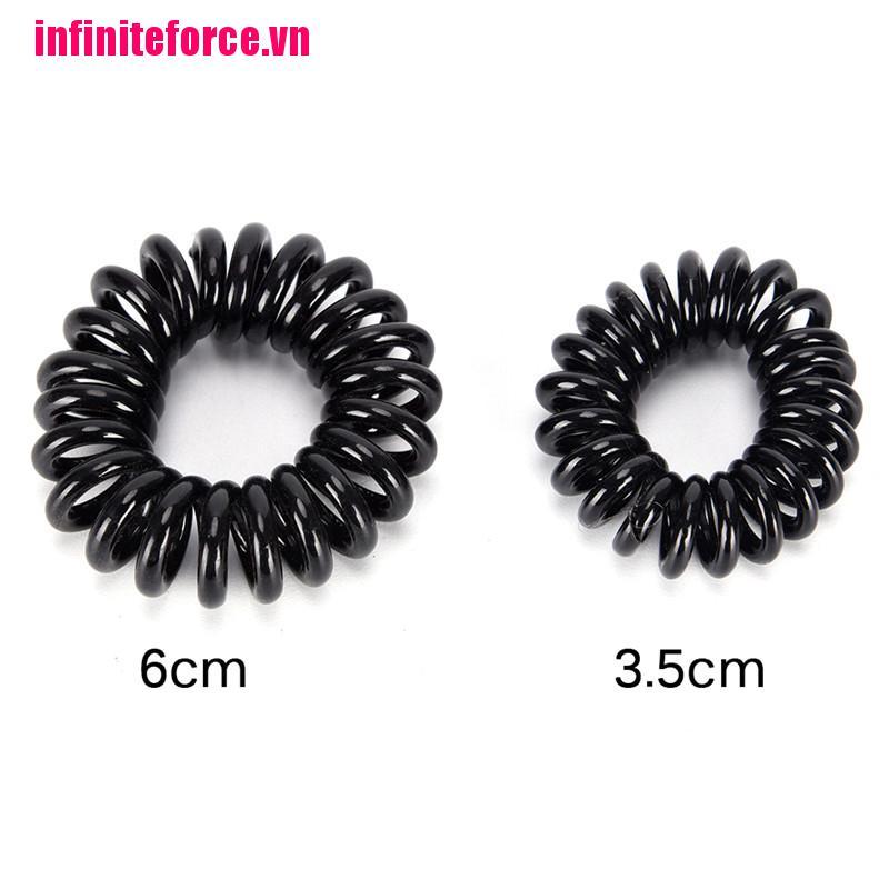 Bộ 10 Dây Cột Tóc Dạng Xoắn Thời Trang