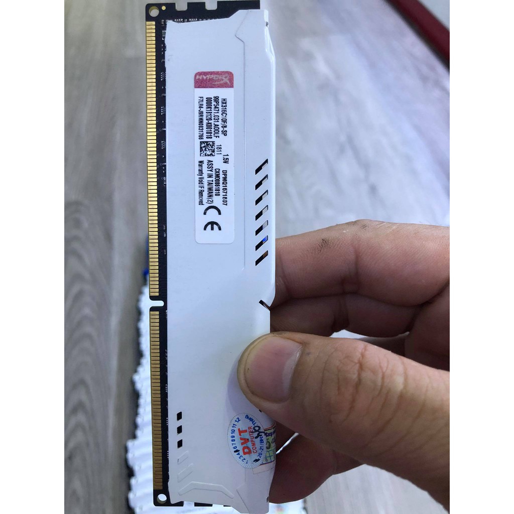 Ram Kingston 8G 1600MHZ DDR3 CL10 Dimm Fury Black HX316C10FB/8 | BigBuy360 - bigbuy360.vn