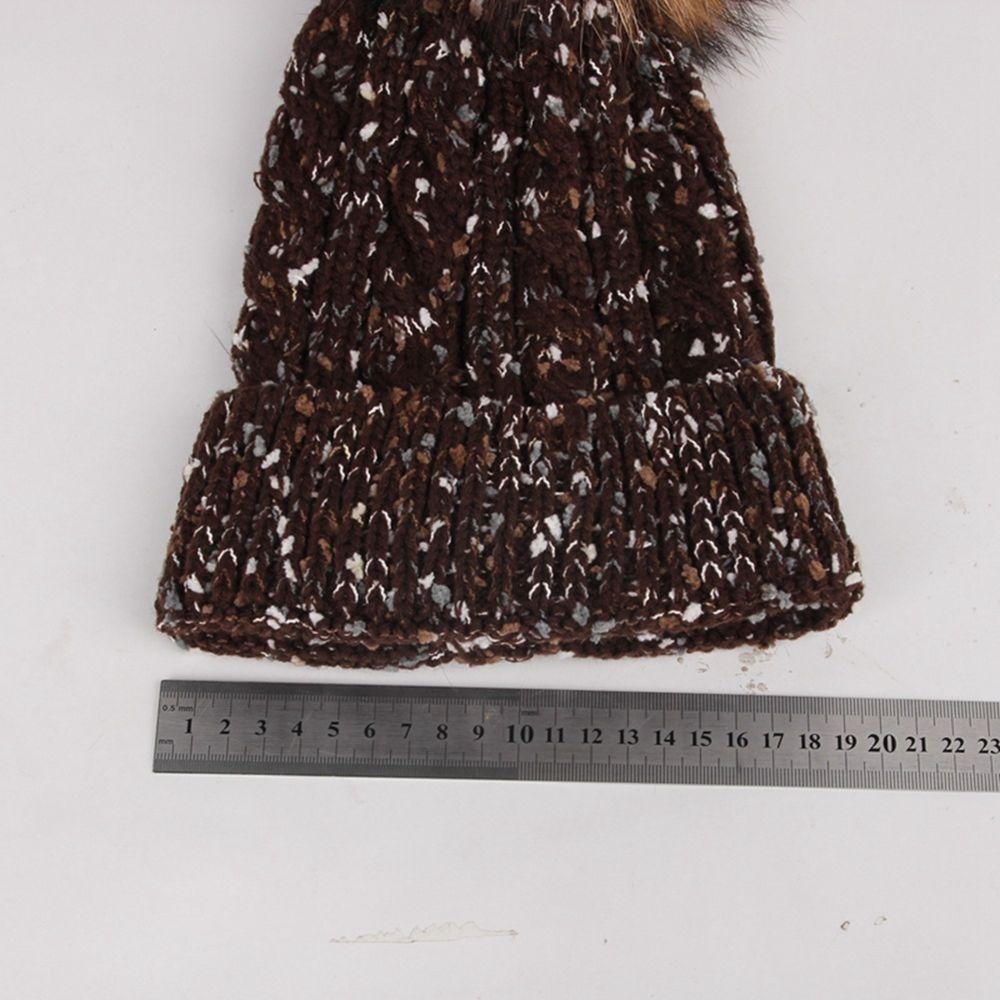 WATTLE Mũ Len Beanie Nữ Đính Quả Bông