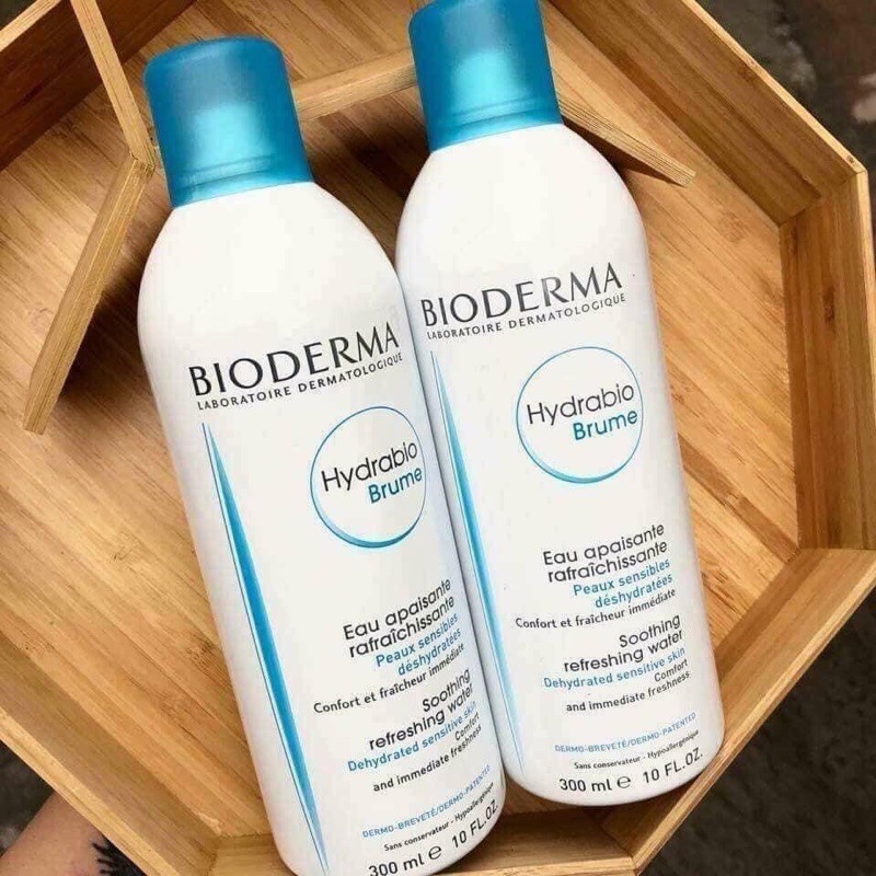 Xịt khoáng bioderma Hydrabio Brume 300ml pháp | WebRaoVat - webraovat.net.vn