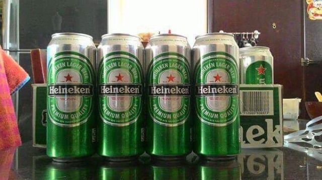 Thùng 24 lon bia Heineken Hà Lan lon 250ml