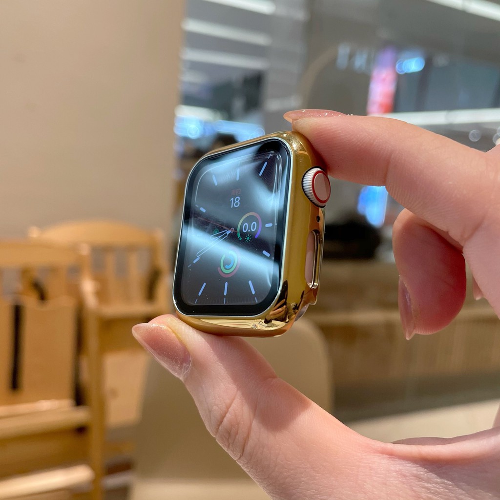 Kính Cường Lực Bảo Vệ Màn Hình Apple Watch 38mm 40mm 42mm 44mm Cho Apple Series 6 5 4 3 2 Se T500