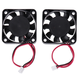 Set 2 Quạt Tản Nhiệt Mini 12V 40Mmx10Mm DC 2-pin Dành Cho Máy Tính