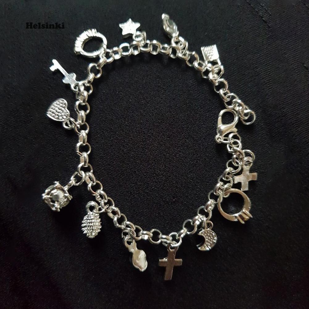 Vòng Đeo Tay Xi Mạ BạC 13 HạT Cho Nữ