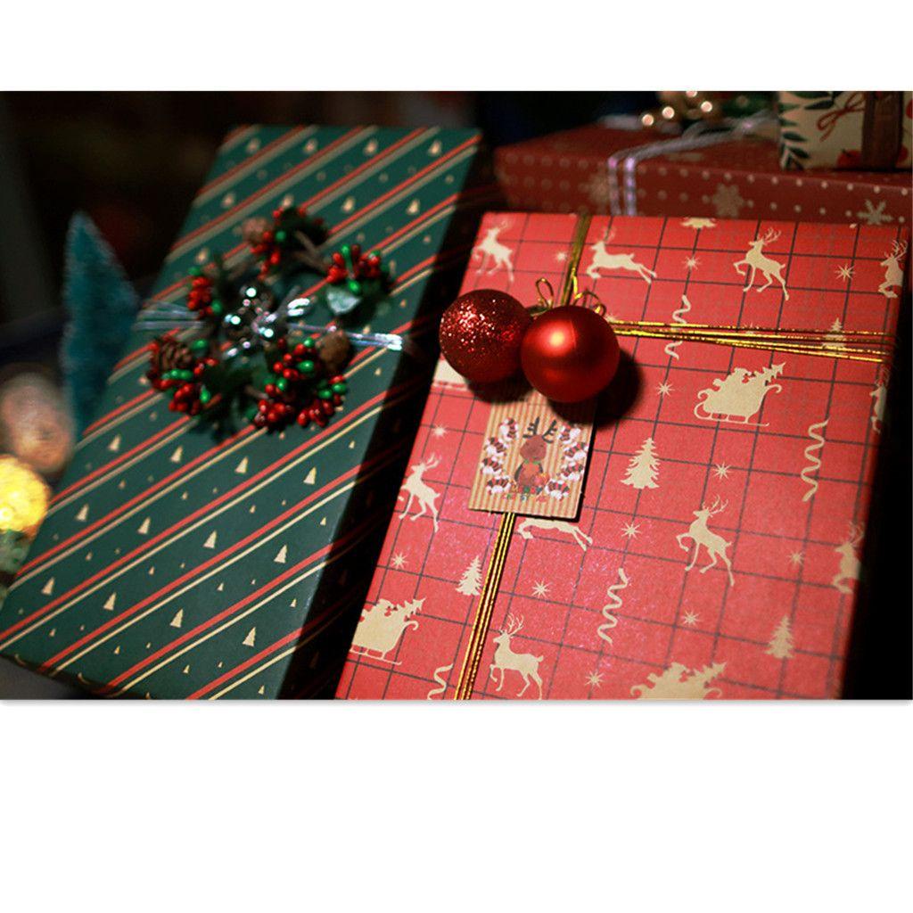 CHOOKEY Cuộn Giấy Gói Quà Giáng Sinh