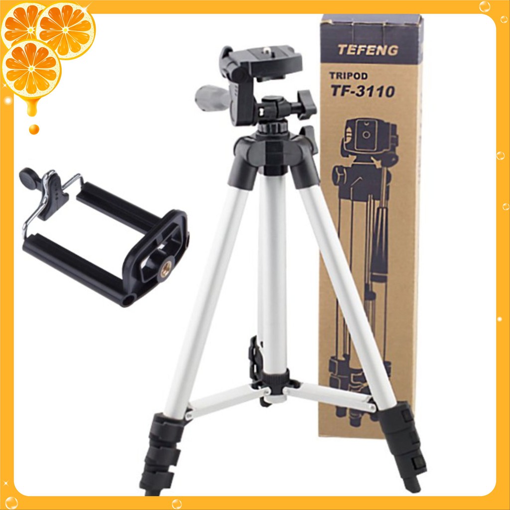 Giá đỡ điện thoại tripod (Mã 3110) 3 Chân tương thích với nhiều dòng máy (Hot) | BigBuy360 - bigbuy360.vn