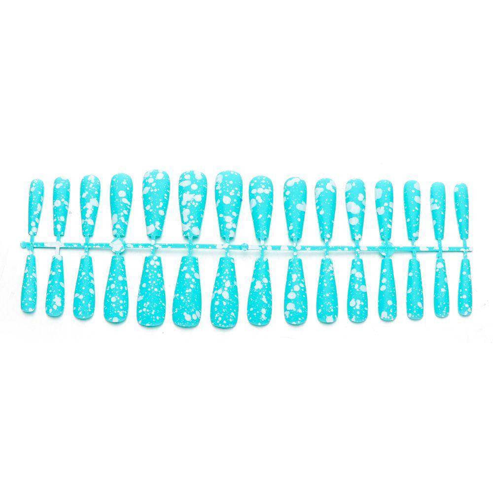 Bộ 24 Móng Tay Giả Múa Ba Lê Che Phủ Toàn Diện