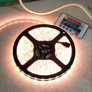 Led cuộn 5m nháy 7 mầu 24v