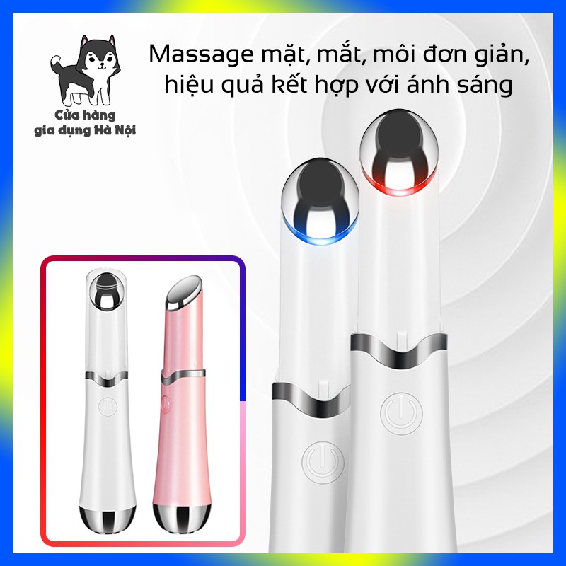 Máy Massage Mắt 🐦mới🐦 Massage Môi Bằng Nhiệt Kết Hợp Với Ánh Sáng Giảm Stress Hiệu Quả, Giảm Thâm Quầng Mắt BH 6 Tháng | BigBuy360 - bigbuy360.vn
