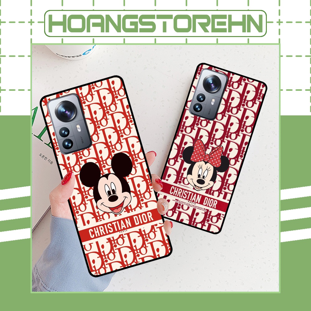 Ốp Xiaomi 12 in hình mickey, hổ, kingtiger siêu rẻ T19 - T24