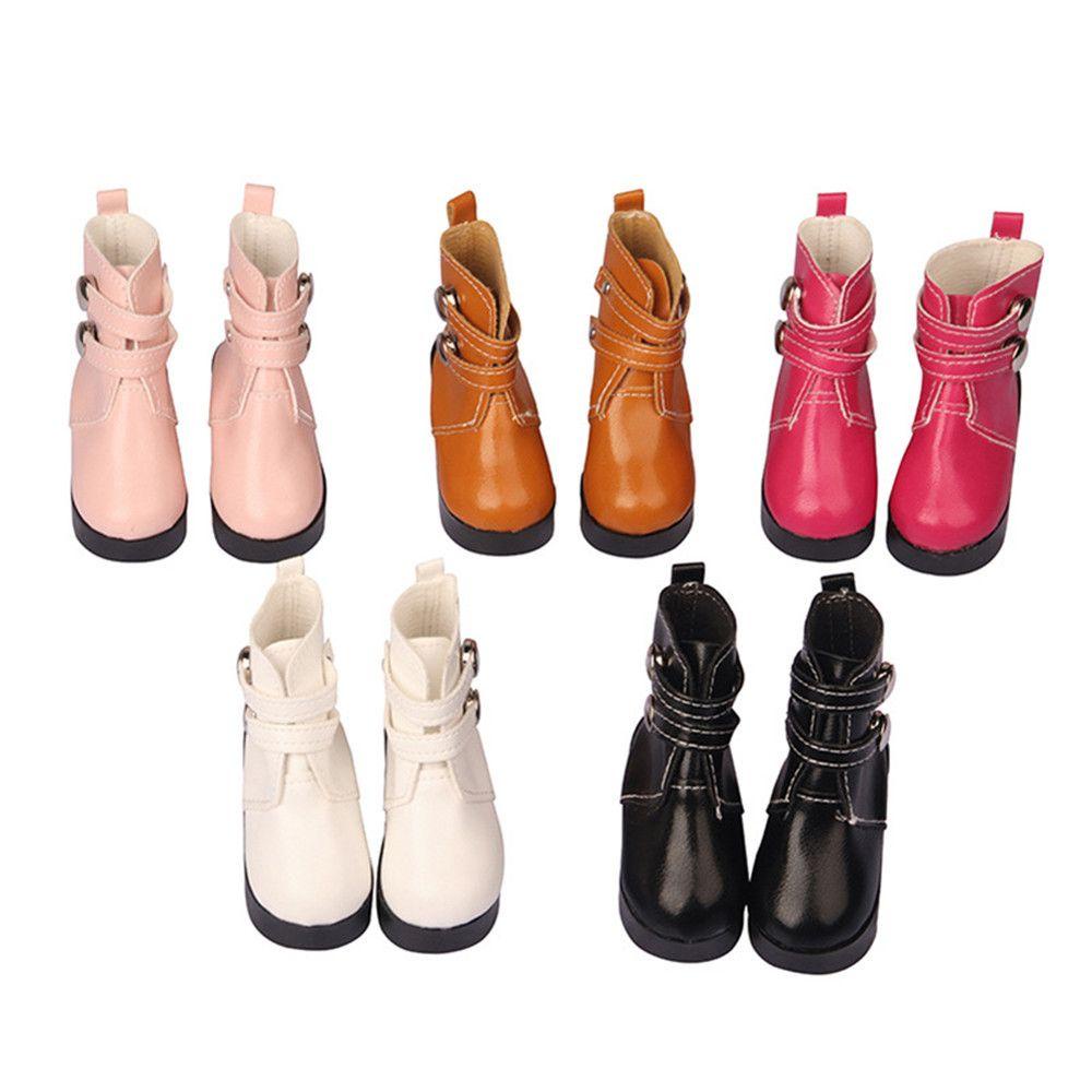 BEBETTERM Giày Boot Đính Đinh Tán Thời Trang Cho Búp Bê