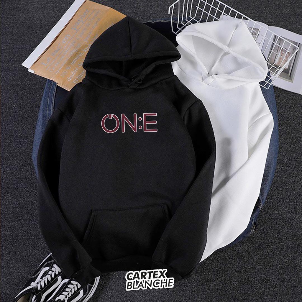 One Áo Hoodie Unisex In Hình Nhóm Nhạc Bts