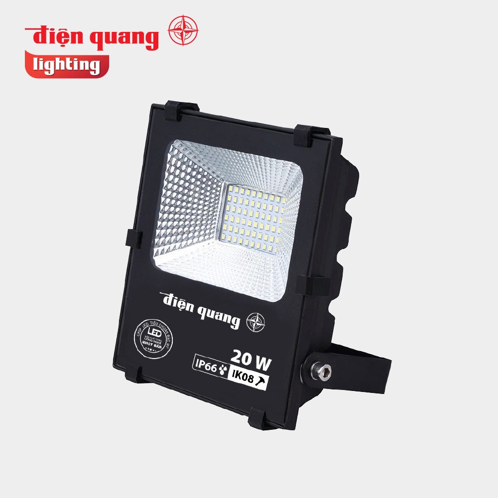 Bộ đèn LED pha Điện Quang ĐQ LEDFL40 (công suất từ 20W đến 70W , chống nước IP66, daylight- ánh sáng trắng)