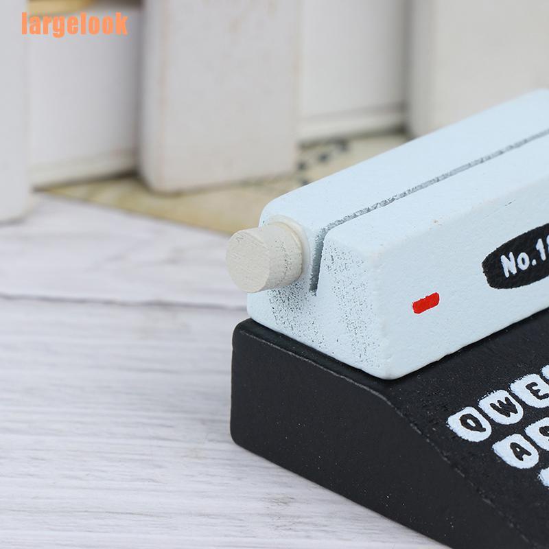 Giá đỡ thẻ ghi chú / hình ảnh bằng gỗ phong cách cổ điển