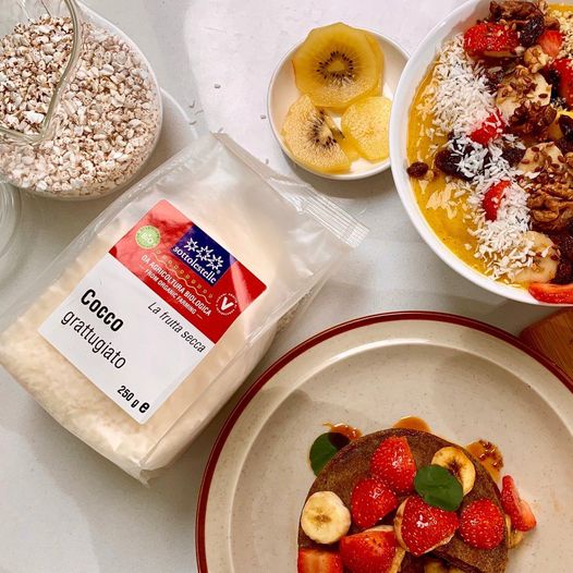 Vụn Dừa Hữu Cơ Sottolestelle 250g