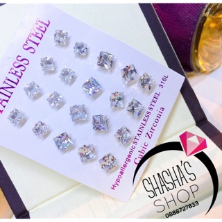 Bông Hạt Đá Tròn và Vuông - lấp la lấp lánh