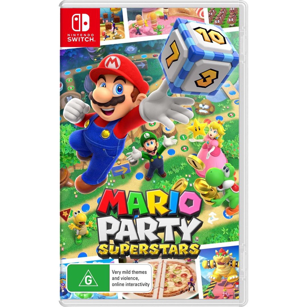 [Mã 2611DOISONG100K giảm 10% đơn 99K] Băng Game Nintendo Switch Mario Party Superstars