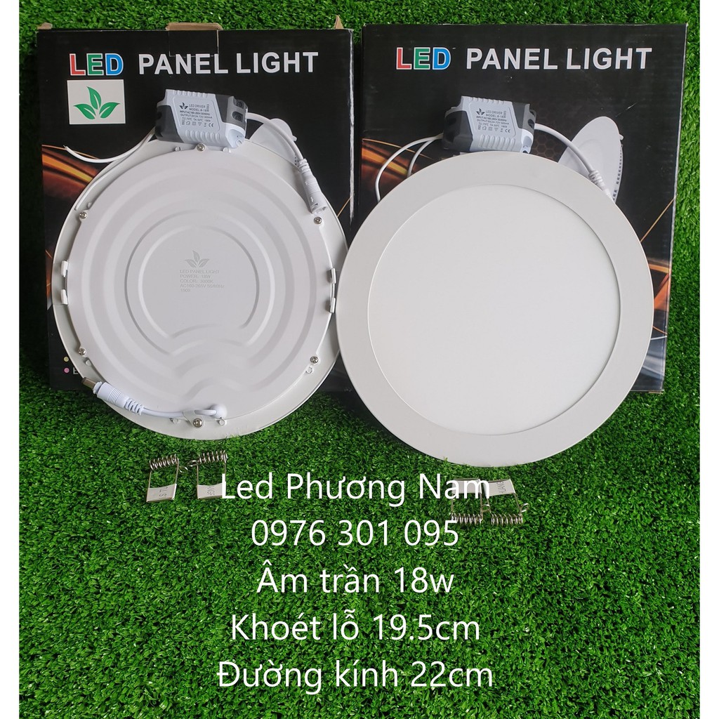 Bóng đèn led âm trần downlight 18W - tròn - vuông ( Trắng - Vàng )