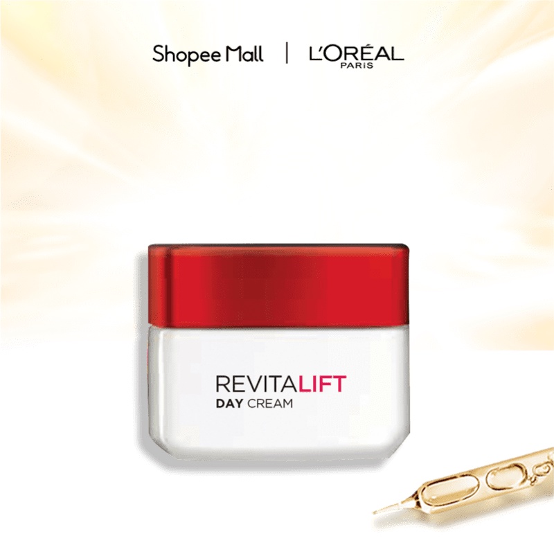 [Mã FMCGMALL -8% đơn 250k] Kem dưỡng săn chắc da và giảm nếp nhăn L'ORÉAL Revitalift DaySPF35 PA++ 50ml (kem ngày)