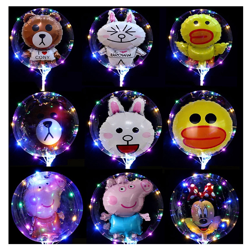 Bóng bơm hơi hình động vật trang trí tiệc