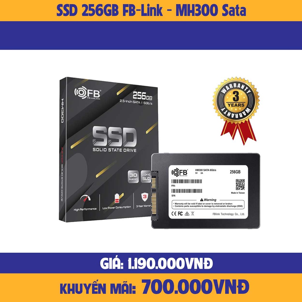 SSD 256GB FB-Link - MH300 Sata - Chính thumbnail