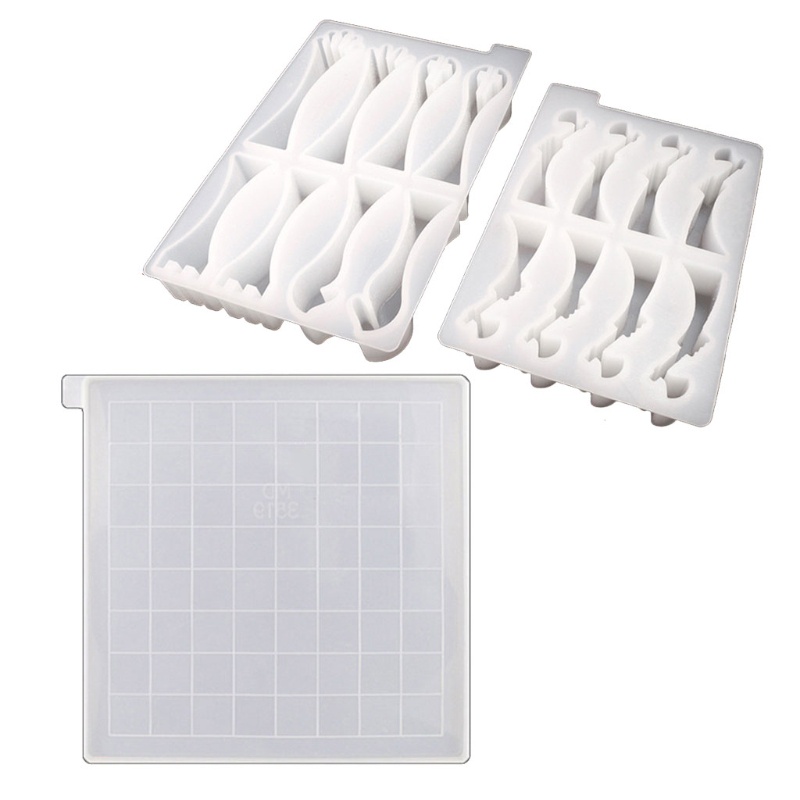 Khuôn Silicone Hình Quân Cờ Vua Quốc Tế Làm Đồ Trang Sức