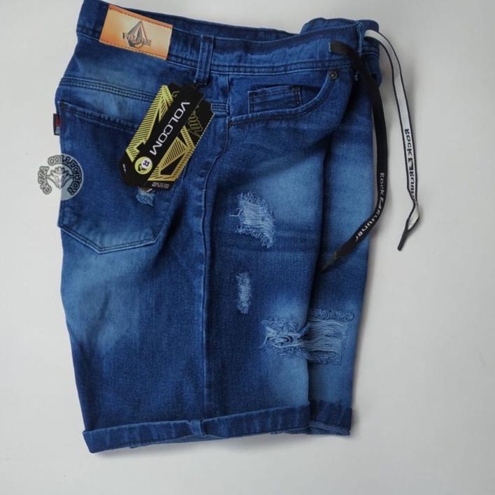 Ramadan Hair - (LR32) Quần Jean Ngắn Rách Cho Nam size 28-33