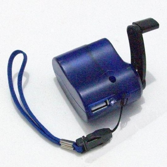 Bộ Sạc Usb Du Lịch Tay Quay