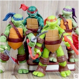 Set 4 mô hình ninja rùa 12cm