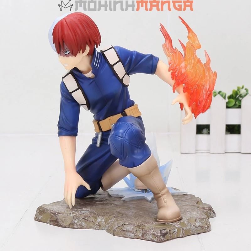 Mô hình Shoto Todoroki 15cm My Hero Academia Học viện anh hùng Deku Midoriya Kacchan Bakugo