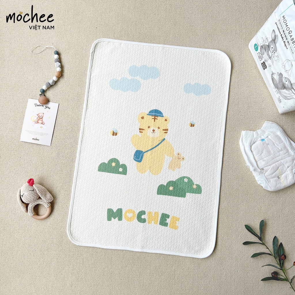 LÓT CHỐNG THẤM COTTON MOCHEE CHO BÉ