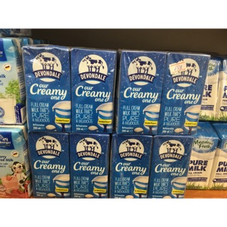 Bloc 6 hộp sữa tươi devondale 200ml