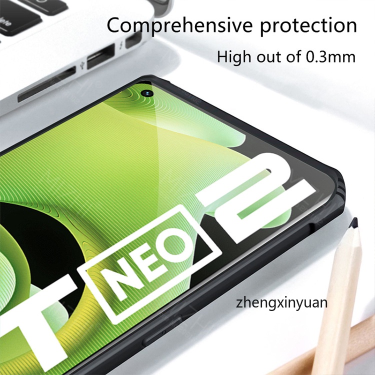 Ốp Điện Thoại Acrylic Trong Suốt Chống Sốc Cho Realme GT Neo 2 G T Neo2 GTNeo2 GT NEO3T