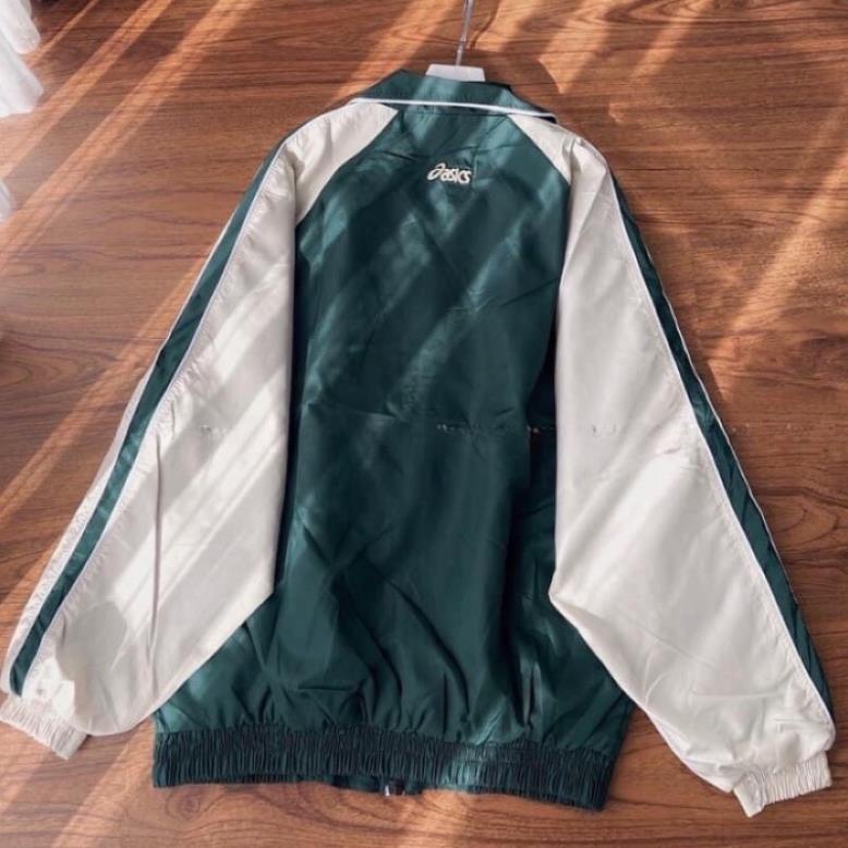 Áo Khoác Dù 2 Lớp AASICS Form Rộng Unisex Tay Phối Mầu Siêu Xinh( Hàng Sẵn)