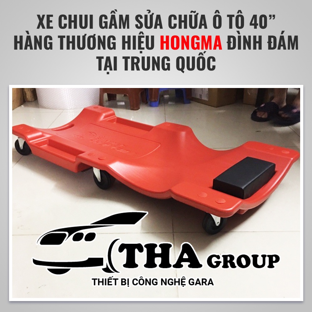 Xe Chui Gầm Sửa Chữa Ô TÔ 40inch - Hàng Thương Hiệu HONGMA Đình Đám Tại Trung Quốc